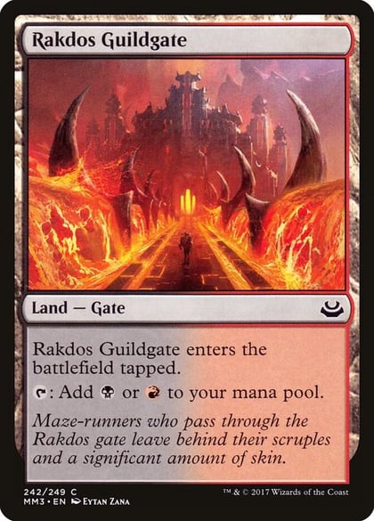 Rakdos Guildgate, Modern Masters 2017 242