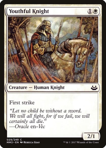 Youthful Knight, Modern Masters 2017 29