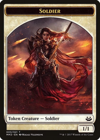 Soldier Token (003), Modern Masters 2017 3