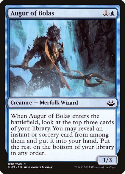 Augur of Bolas, Modern Masters 2017 30