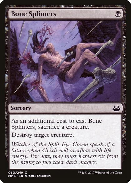 Bone Splinters, Modern Masters 2017 60