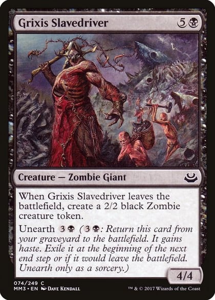 Grixis Slavedriver, Modern Masters 2017 74