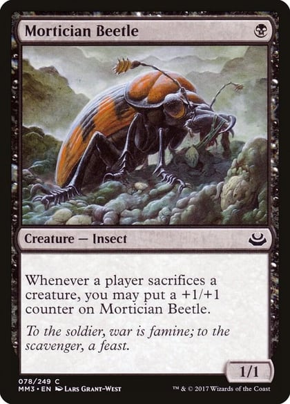 Mortician Beetle, Modern Masters 2017 78