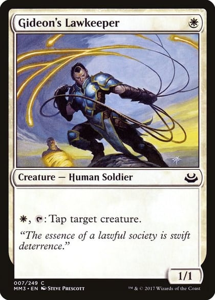 Gideon's Lawkeeper, Modern Masters 2017 7
