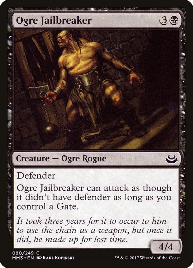 Ogre Jailbreaker, Modern Masters 2017 80