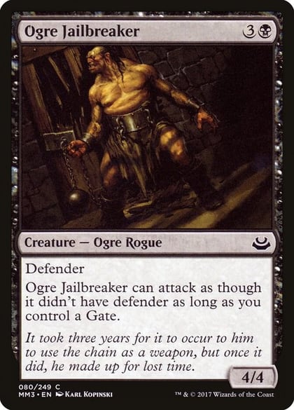 Ogre Jailbreaker, Modern Masters 2017 80