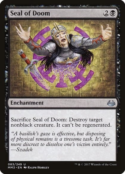 Seal of Doom, Modern Masters 2017 83