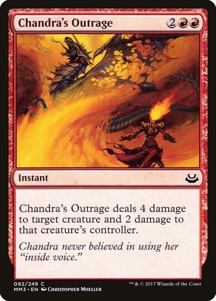 Chandra's Outrage, Modern Masters 2017 92