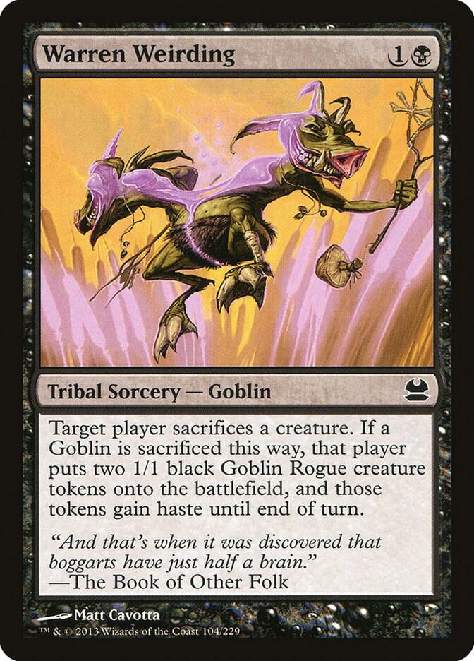 Warren Weirding, Modern Masters 104