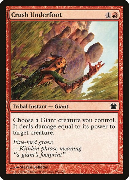 Crush Underfoot, Modern Masters 109