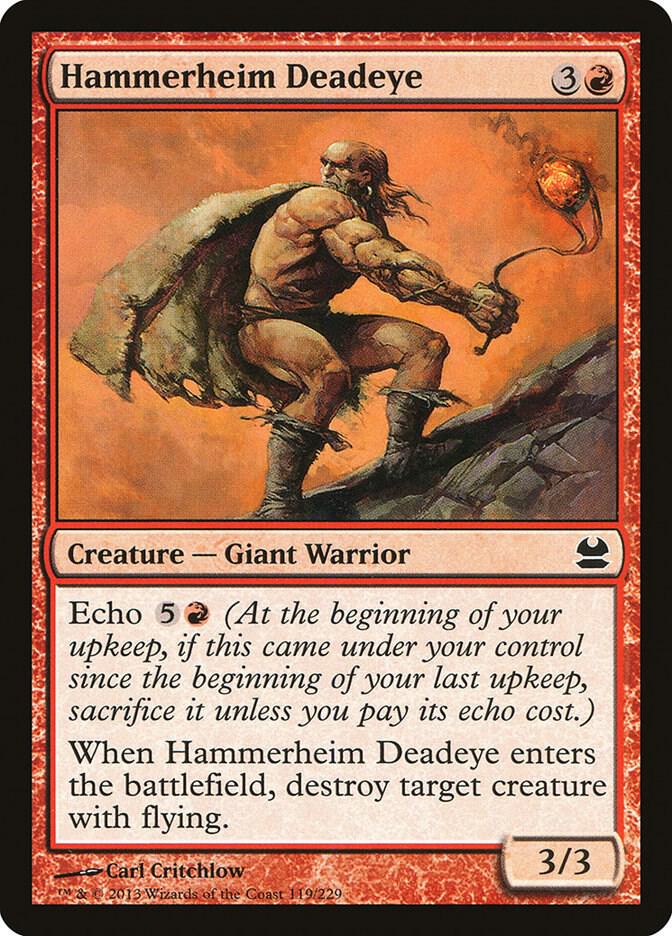 Hammerheim Deadeye, Modern Masters 119