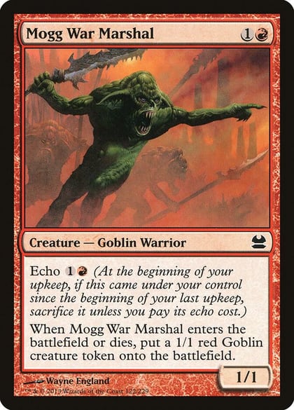 Mogg War Marshal, Modern Masters 122