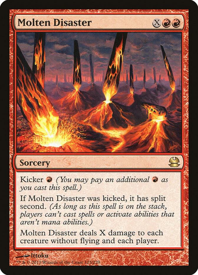 Molten Disaster, Modern Masters 123