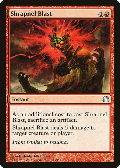 Shrapnel Blast, Modern Masters 129