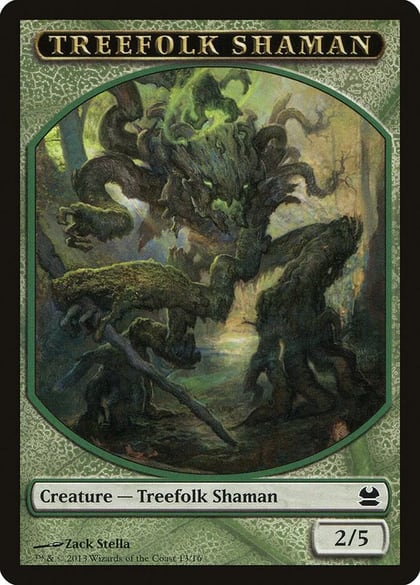 Treefolk Shaman Token, Modern Masters 13