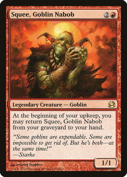 Squee, Goblin Nabob, Modern Masters 130
