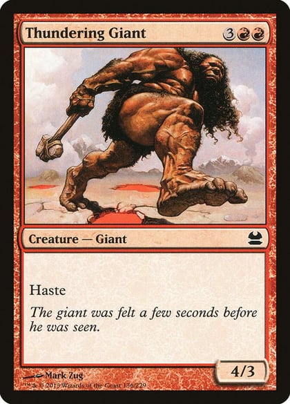 Thundering Giant, Modern Masters 136