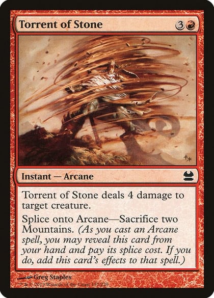 Torrent of Stone, Modern Masters 137