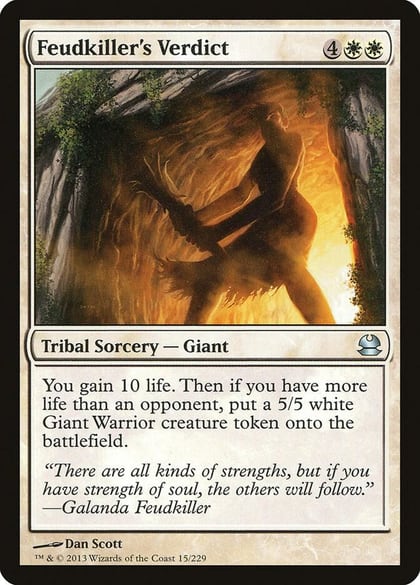 Feudkiller's Verdict, Modern Masters 15