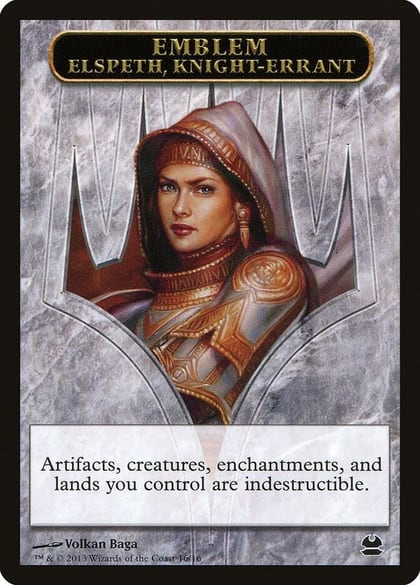 Emblem - Elspeth, Knight-Errant, Modern Masters 16