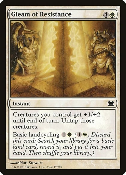 Gleam of Resistance, Modern Masters 17