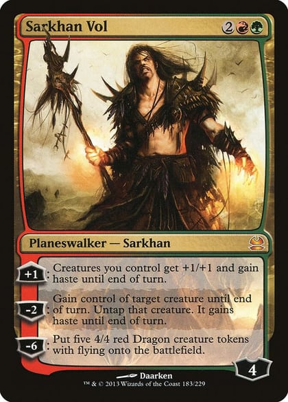 Sarkhan Vol, Modern Masters 183