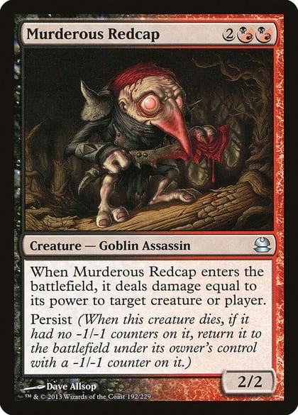 Murderous Redcap, Modern Masters 192