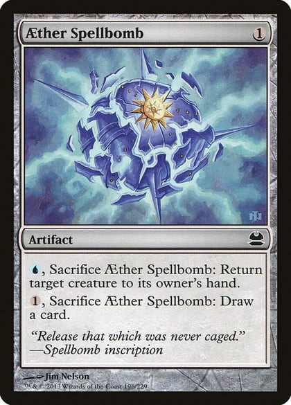 Aether Spellbomb, Modern Masters 196