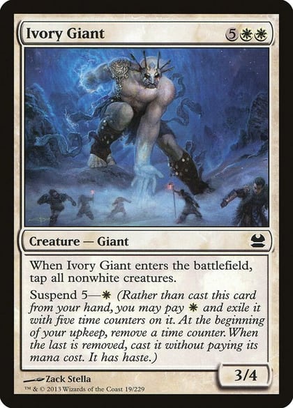 Ivory Giant, Modern Masters 19