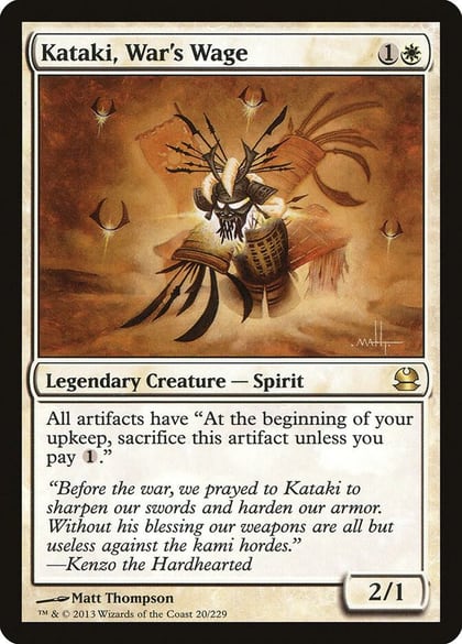 Kataki, War's Wage, Modern Masters 20