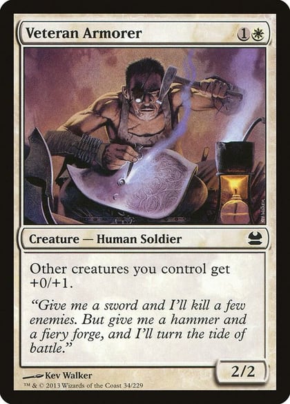 Veteran Armorer, Modern Masters 34