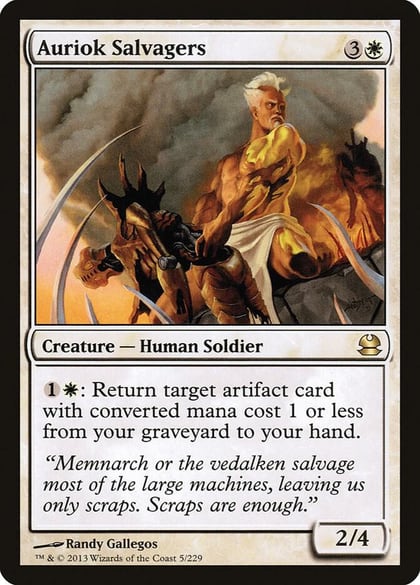 Auriok Salvagers, Modern Masters 5