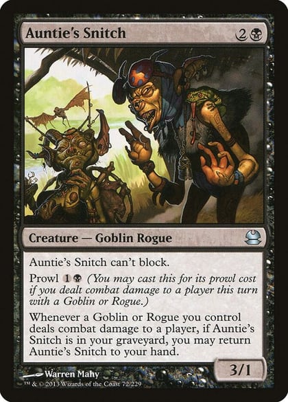 Auntie's Snitch, Modern Masters 72