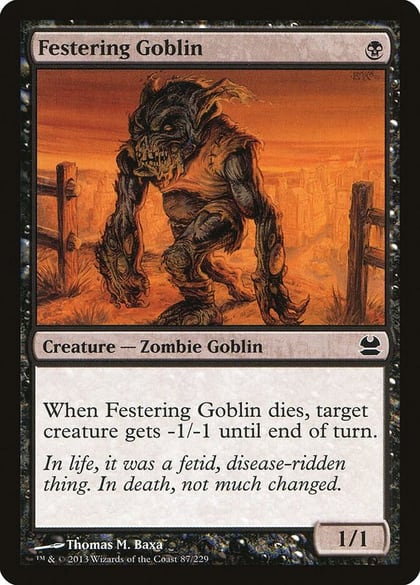 Festering Goblin, Modern Masters 87