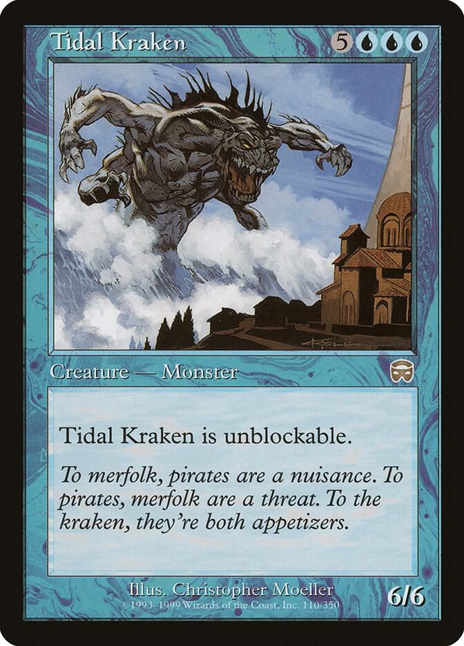 Tidal Kraken, Mercadian Masques 110