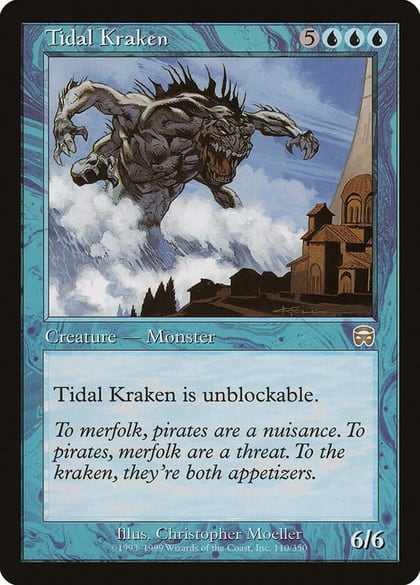 Tidal Kraken, Mercadian Masques 110