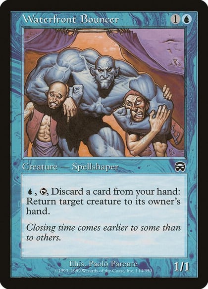 Waterfront Bouncer, Mercadian Masques 114