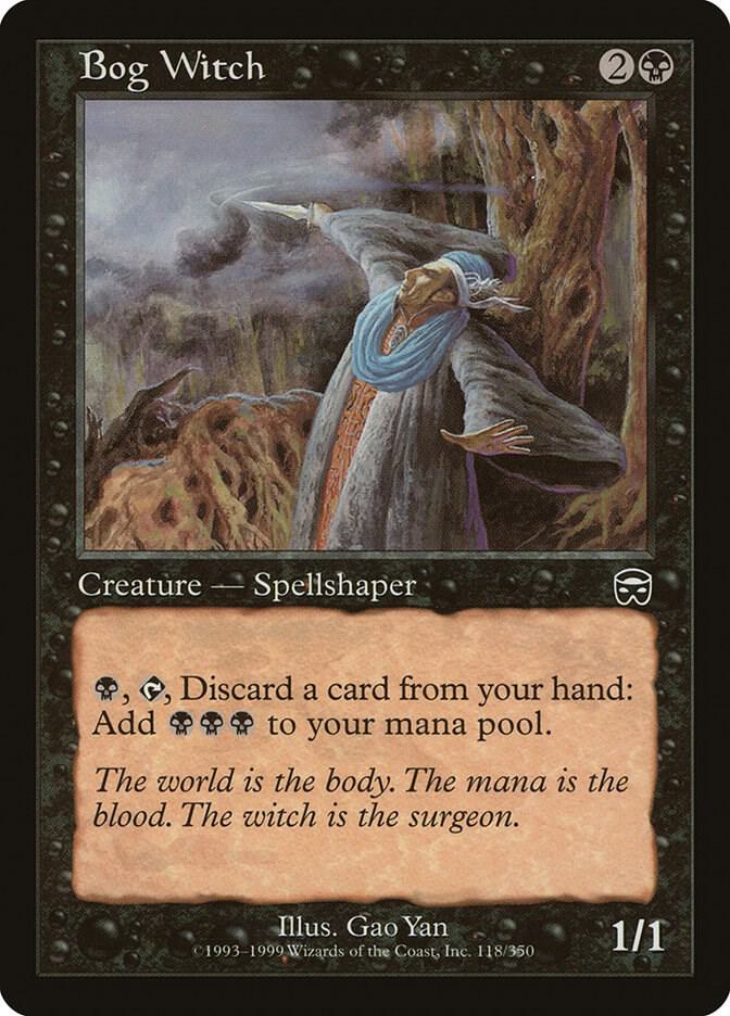 Bog Witch, Mercadian Masques 118