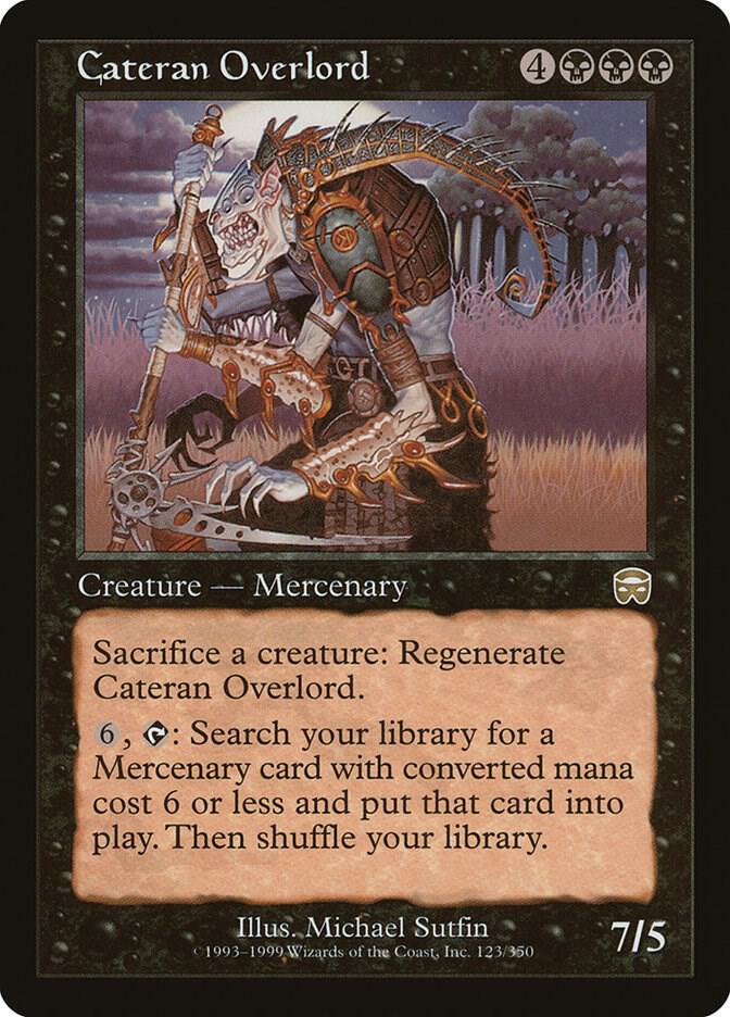 Cateran Overlord, Mercadian Masques 123