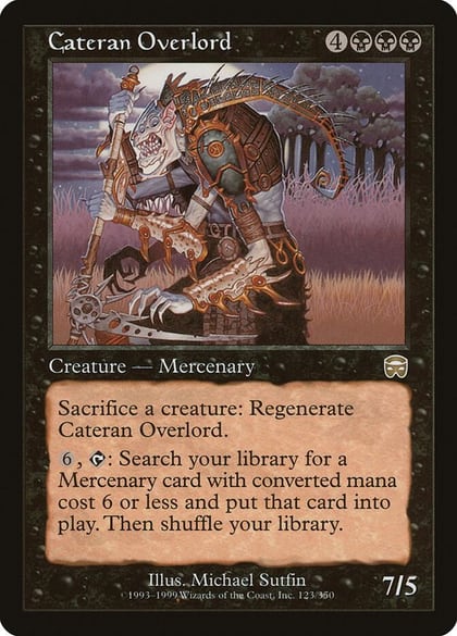 Cateran Overlord, Mercadian Masques 123