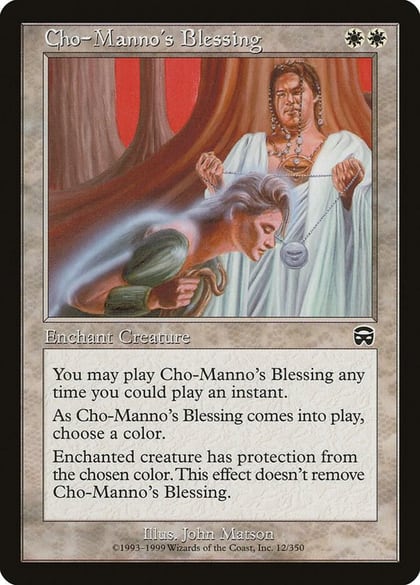 Cho-Manno's Blessing, Mercadian Masques 12