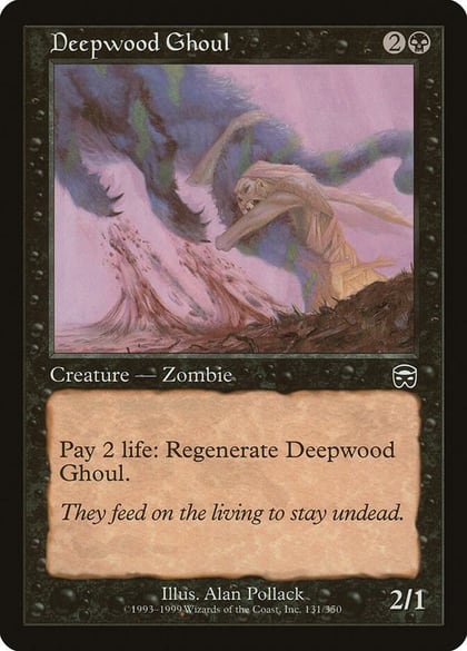 Deepwood Ghoul, Mercadian Masques 131