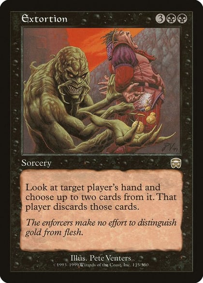 Extortion, Mercadian Masques 135