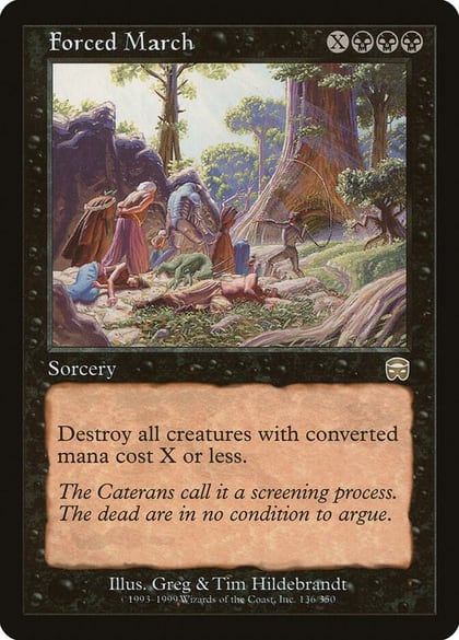 Forced March, Mercadian Masques 136