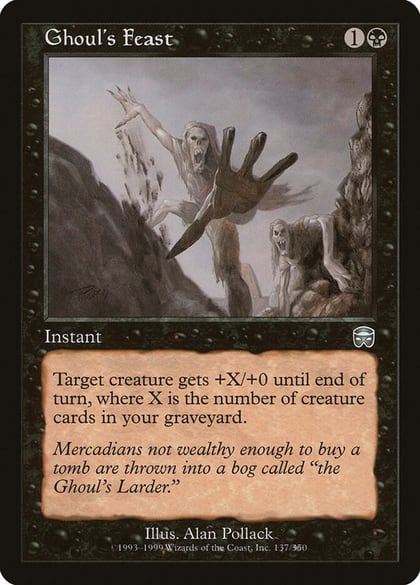 Ghoul's Feast, Mercadian Masques 137