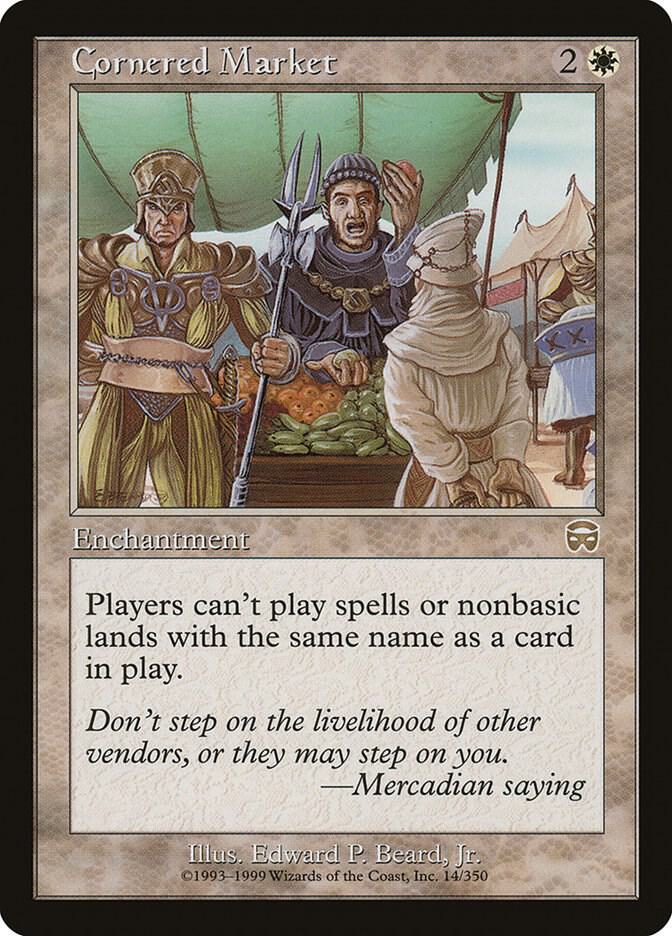 Cornered Market, Mercadian Masques 14