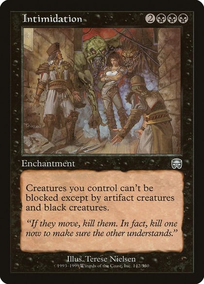 Intimidation, Mercadian Masques 142