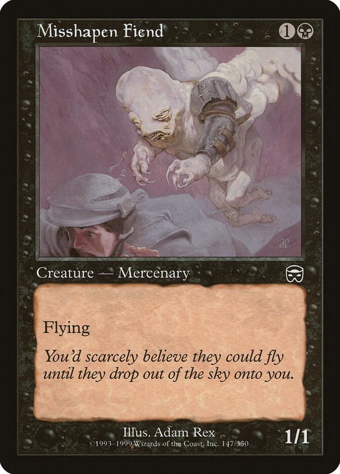 Misshapen Fiend, Mercadian Masques 147