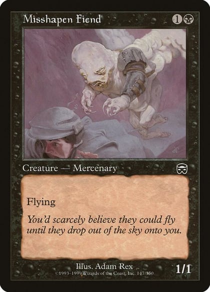Misshapen Fiend, Mercadian Masques 147