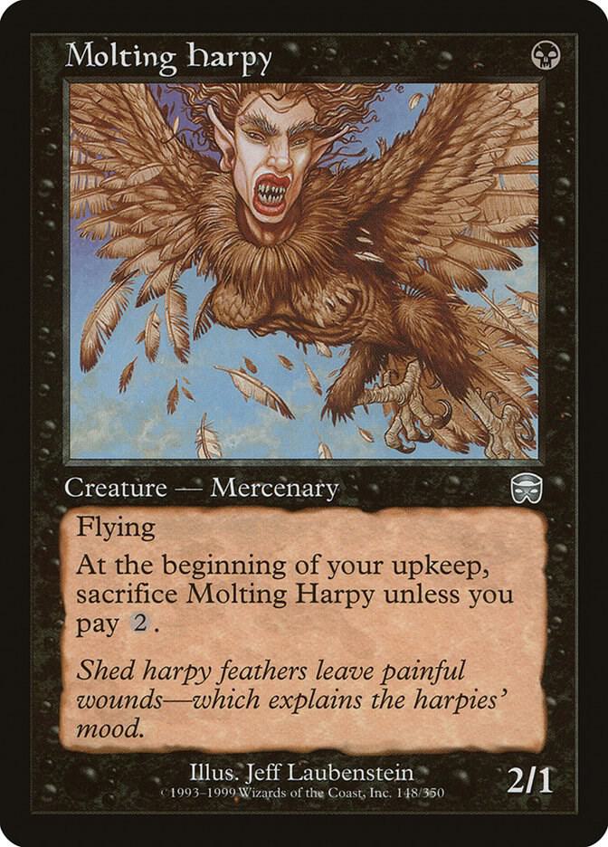 Molting Harpy, Mercadian Masques 148